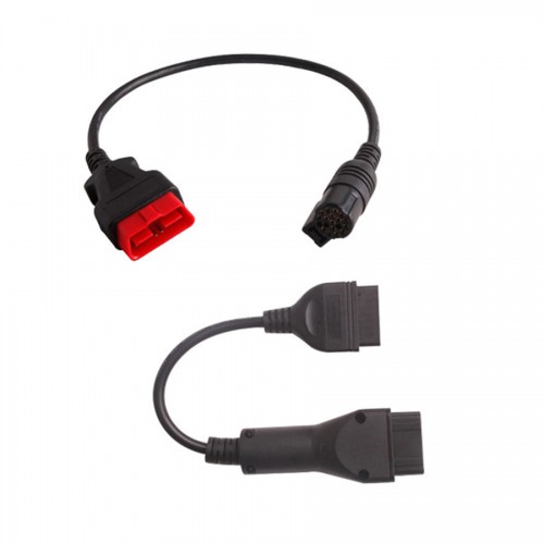 Renault 12PIN Cable Plus OBD2 16PIN Cable for Renault Can Clip Diagnostic Tool