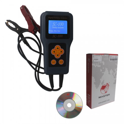 SC100 Digital car battery Analyzer tool Battery Tester choose item number AD71