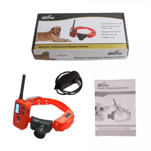 Remote training and beeper collar