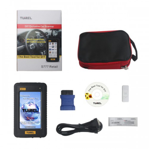 Genuine Tuirel S777 Retail DIY Professional Auto Diagnostic Tool With Full Software 2 year warranty