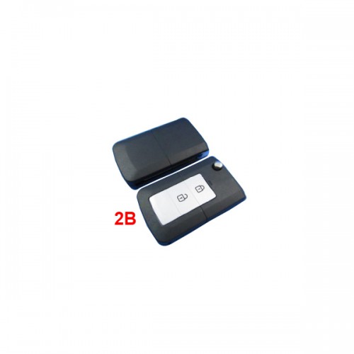 Modified Filp Remote Key Shell 2 Button for Hyundai Elantra HD 10pcs/lot