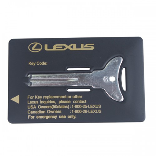 Smart spare key ID4D60 for lexus