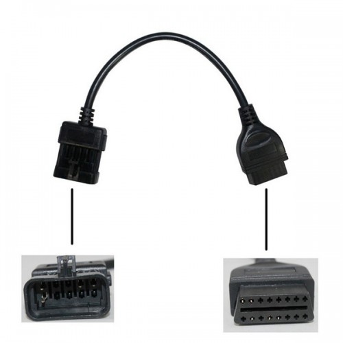 10Pin to OBD OBD2 16PIN for Opel
