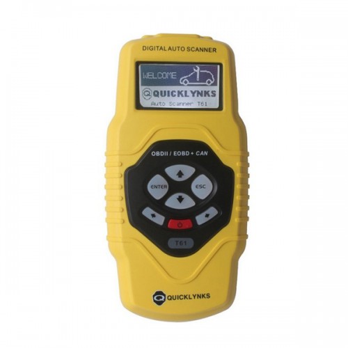 QUICKLYNKS CAN OBD2/EOBD Code scanner T61 (multilingual,updatable)