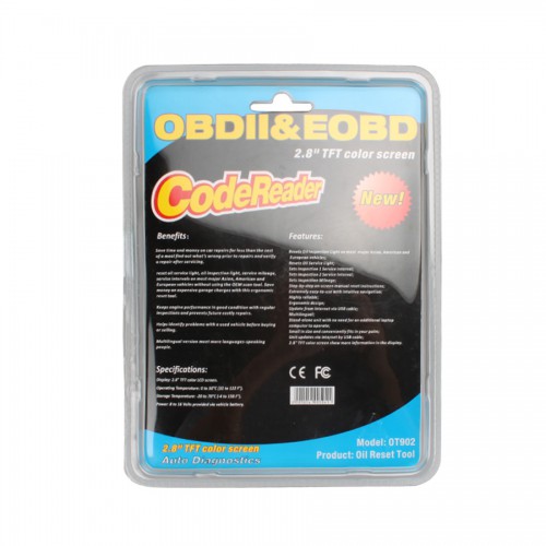QUICKLYNKS OBDII Oil / Service Reset Tool OT902 update online