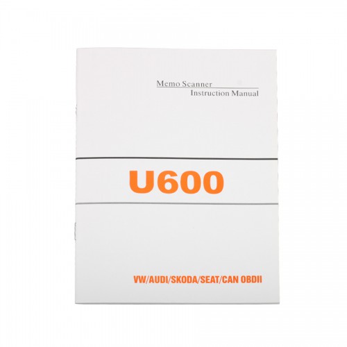 U600 OBD2 CAN-BUS Code Reader Live Data for VW/AUDI