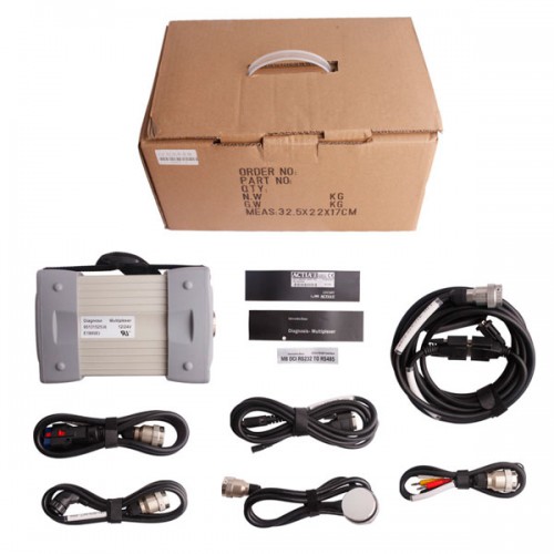 V2016.7 Mb Star C3 Pro with seven cable For MB Truck and Cars 12V and 24V