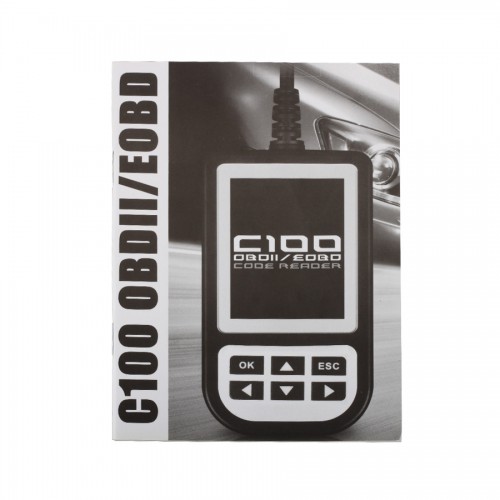 V3.7 C100 Auto Scan OBDII/EOBD Code Reader English/Spanish
