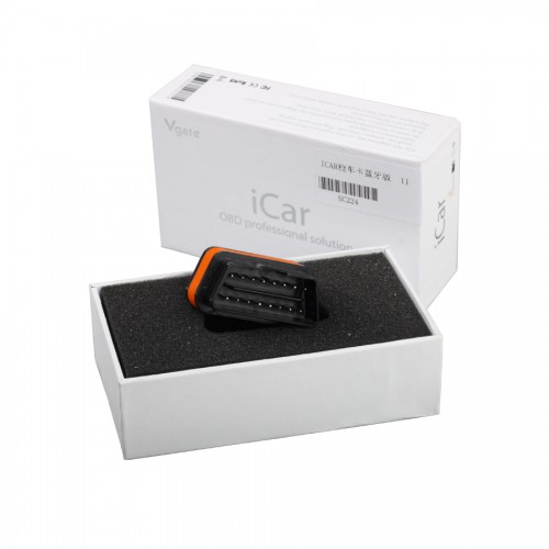 Vgate iCar 2 Bluetooth version ELM327 OBD2 Code Reader iCar2 for Android/ PC(Six Color Available)