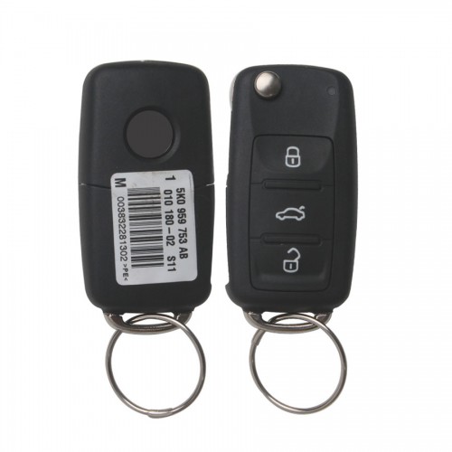 Remote key 5KO 959 753AB 433mhz 3 button For VW