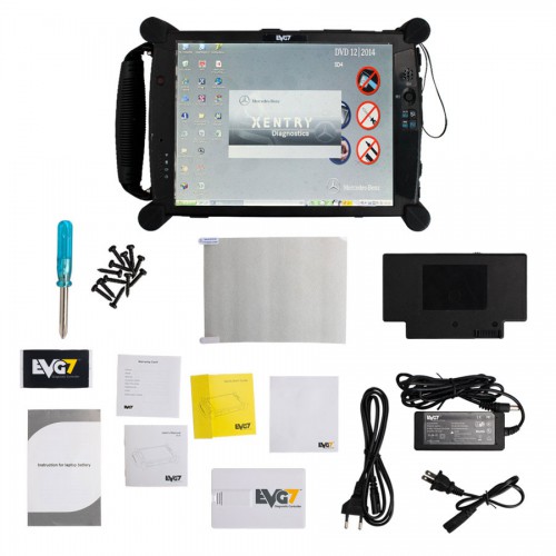 Original 100% new EVG7 DL46 DDR4GB Diagnostic Controller Tablet PC(Can works with BMW ICOM/MB STAR)