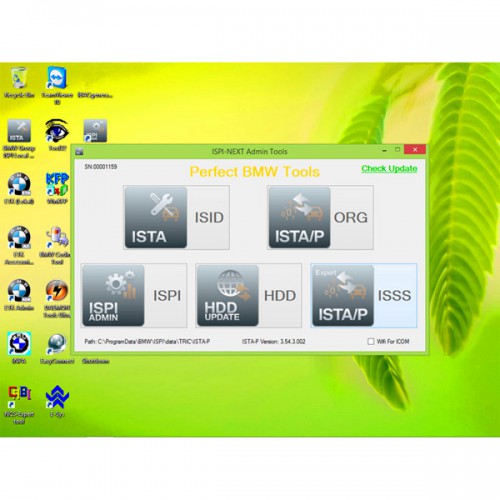 V2015.2 Rheingold ISTA-D 3.47.20 ISTA-P 3.54.3.002 for BMW ICOM Win8 System 256GB New HDD Multi Language
