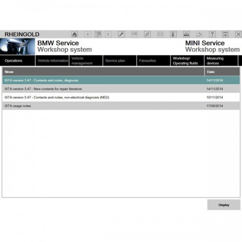 V2015.2 Rheingold ISTA-D 3.47.20 ISTA-P 3.54.3.002 for BMW ICOM Win8 System 256GB New HDD Multi Language