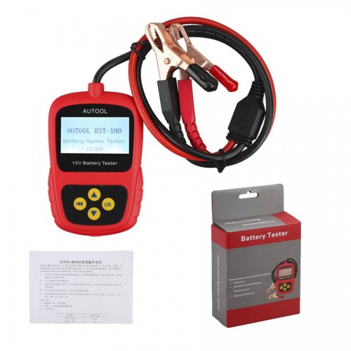 Original Launch BST-100 BST100 Battery Tester with Portable Design (Choose AD82-B)
