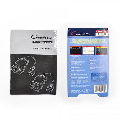 Launch X431 Creader 7S OBD II Code Reader + Oil Reset Function Support Multi-langauge Free Shipping
