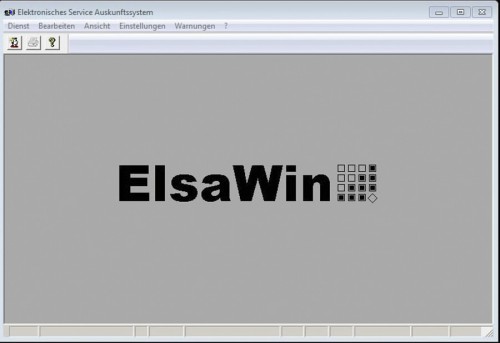 ELSAWIN 5.2 Electronic Service Information 320G HDD for Audi-VW-SKODA-SEA