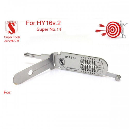 Super auto decoder and pick tool HY16 v.2 Free Shipping