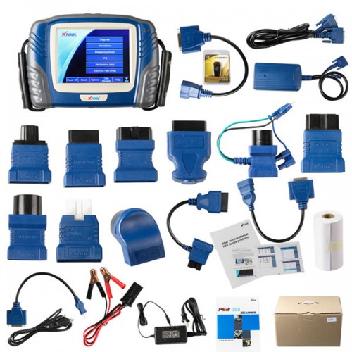Original XTOOL PS2 GDS Gasoline Bluetooth Diagnostic Tool with Printer Support Online Update