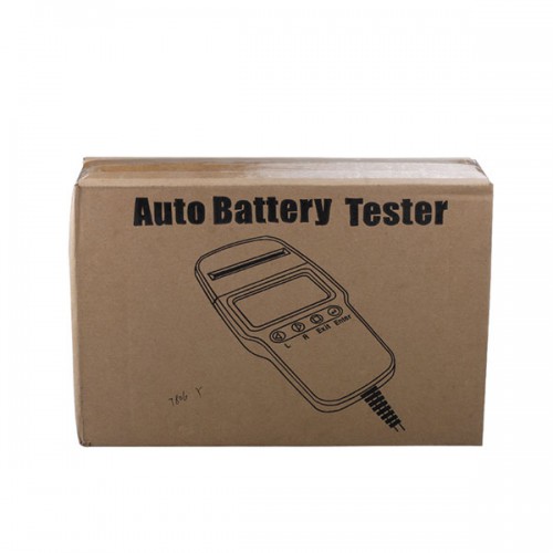 T806 Battery Tester 12V Automotive Battery Analyzer with Printer