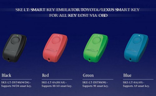4 pcs SKE-LT Smart Key Emulator for Lonsdor K518 Key Programmer Free Shipping from UK