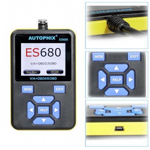 E-SCAN ES680 RPO+OBD Scanner for V/A