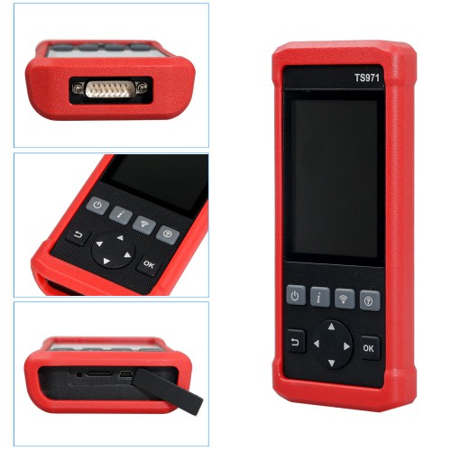 LAUNCH TS971 TPMS Bluetooth Activation Tool Wireless Car Tire Pressure Sensor Monitoring 433Mhz / 315Mhz