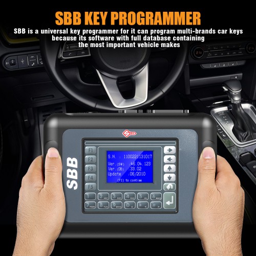 New SBB Key Programmer V33 2011 Version