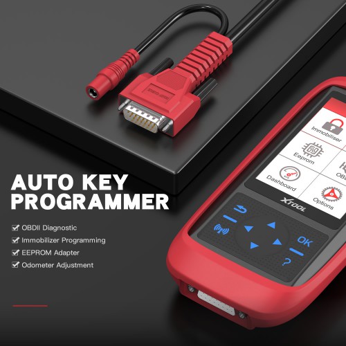 [EU/UK Ship] XTOOL X100 Pro2 Car Key Programmer Support IMMO/ OBDII Diagnostic/ Odometer Correction With EEPROM Adapter Free Online Upgrade
