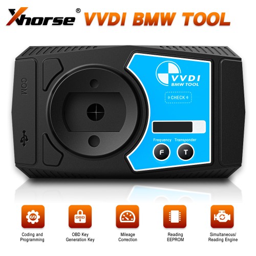 V1.6.5 Xhorse VVDI BMW Immobilizer, Coding and Programming Tool Support Odometer Correction (Choose SK283-B)