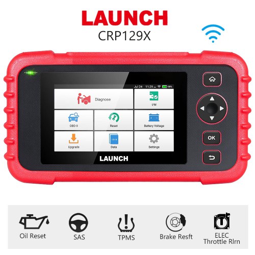 Launch CRP129X Creader Professional 129x OBD2 Car Scanner for Engine/ Transmission/ ABS/ SRS Advanced Version of CRP129