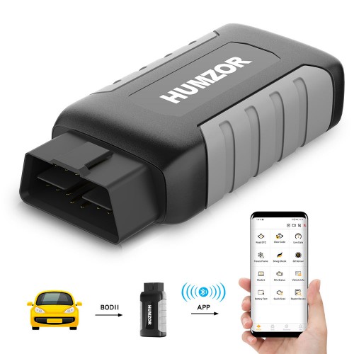Original Humzor NexzDAS ND106 Bluetooth Resetting Tool on Android & IOS for ABS, TPMS, Oil Reset, DPF with Special Function
