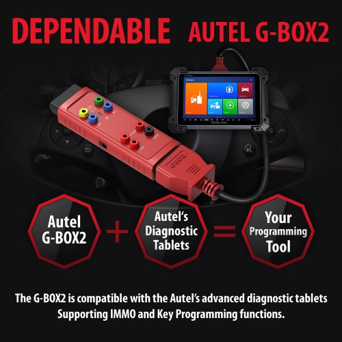 AUTEL G-BOX2 GBOX2 Tool For Benz BMW All Keys Lost Work With IM608, IM508, MX808IM (Please Choose GBOX3)