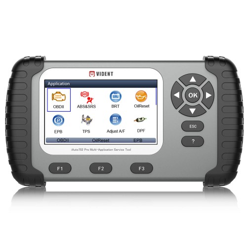 VIDENT iAuto702Pro iAuto 702Pro Multi-application Service Tool with 31 Special Functions 3 Years Free Update