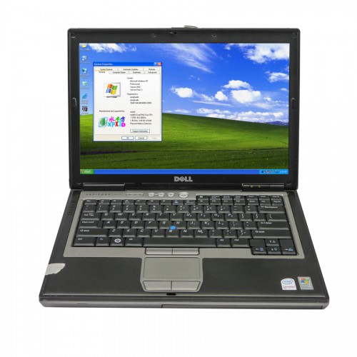 Dell D630 Core2 Duo 1,8GHz, 4GB Memory WIFI, DVDRW Second Hand Laptop Especially for MB STAR/ BMW ICOM
