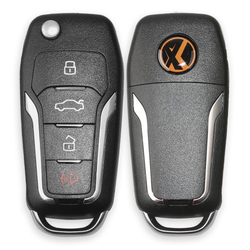 XHORSE XNFO01EN Universal Remote Car Key 4 Buttons Wireless For Ford  (English Version)