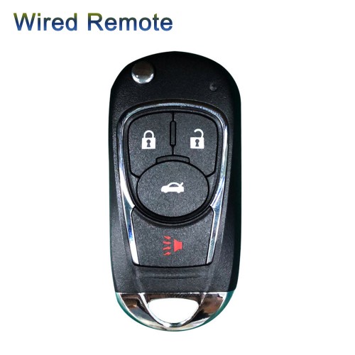 Xhorse XKBU02EN Wire Flip Remote Key Buick 4 Buttons for VVDI Key Tool English Version