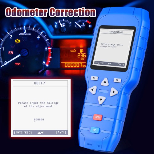 Original OBDSTAR X100 PRO X-100 PRO Car key programmer (C+D+E) Type for IMMO+Odometer+OBD Software