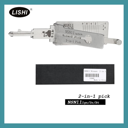 LISHI NSN11 2-in-1 Auto Pick and Decoder for Nissan Free shipping