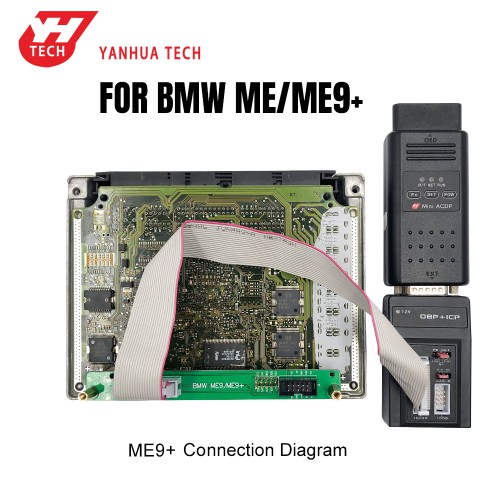 YANHUA ACDP ME9+ BDM DME CLONE interface boards For BMW  Free  Shipping