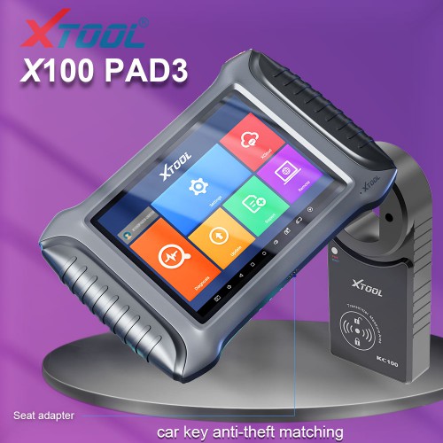 XTOOL X100 PAD3 Car Key programmer with KS-1 Toyota Smart Key Simulator for Toyota/ Lexus Key Lost