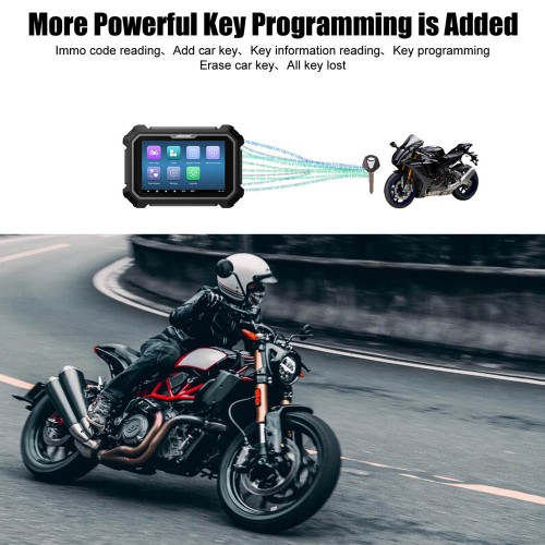 OBDSTAR MS80 Universal Motorcycles Diagnostic Tool Motorbikes Scanner Full Version Support Marine