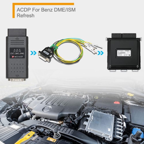 Yanhua Mini ACDP Module 18  Module18 Mercedes Benz DME/ISM Refresh with License A102