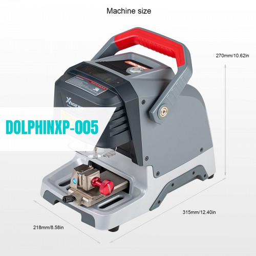 Xhorse Dolphin XP005 XP-005 Automatic Key Cutting Machine with Battery inside Portable Support All Key Lost