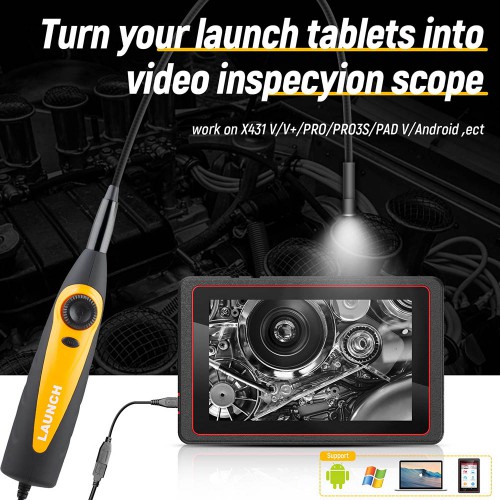 Launch VSP-600 VSP600 Video Scope (work with X431 scanners)