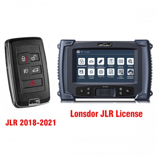 Lonsdor JLR License and Smart Key for 2018 - 2021 Land Rover & Jaguar 433MHZ/ 315MHZ