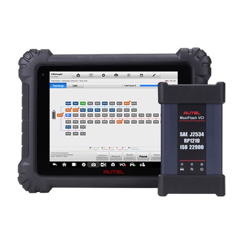 Original Autel MaxiSys MS909 10-inch Intelligent Full System Diagnostic Tablet with Android 7.0 OS With MaxiFlash VCI Get Free MV480