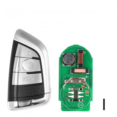 AUTEL Razor IKEYBW003AL BMW Key 3 Buttons Smart Universal Key Compatible with BMW and Other 700+ Car Makes