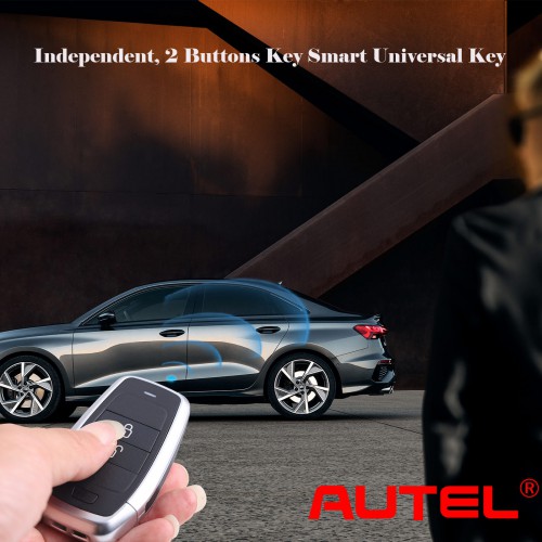 AUTEL IKEYAT002AL Independent 2 Buttons Key Universal Smart Key