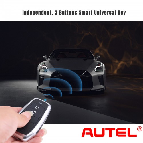 AUTEL IKEYAT003AL Independent 3 Buttons Universal Smart Key