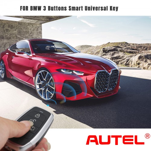 AUTEL IKEYAT005CL Independent 5 Buttons Universal Smart Key
